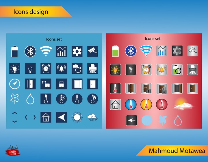 Icons design