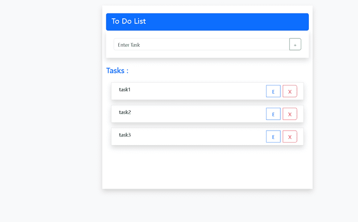 To Do List App