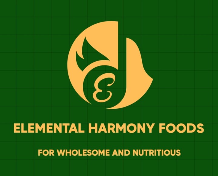 تصميم شعار لصالح شركة طبخ طعام صحي  باسم "Elemental Harmony Foods"