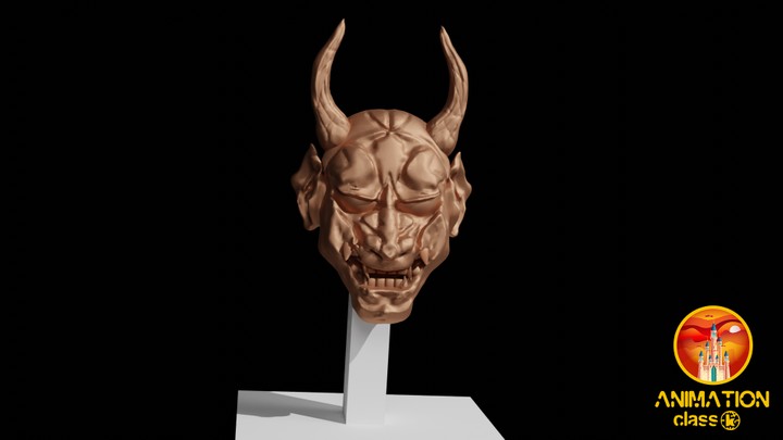 (Samurai mask (DEVIL