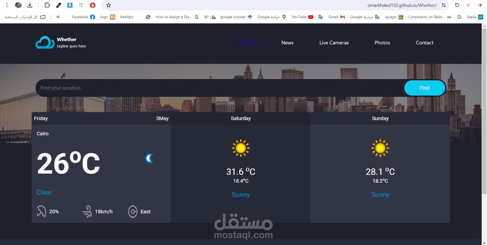 Whether web Aplication | مستقل