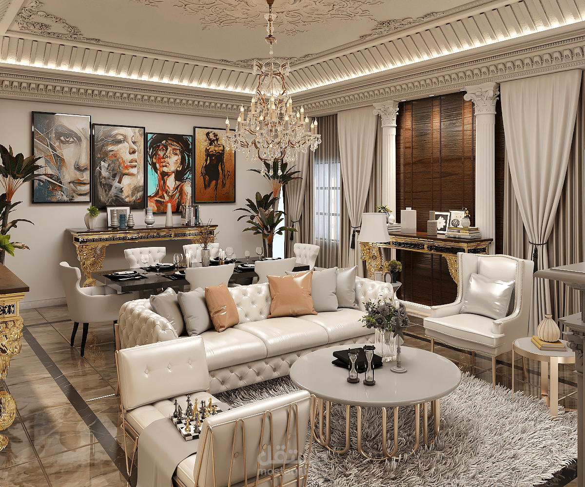 classic living room de