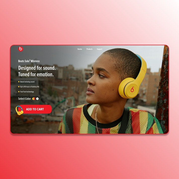 Beats LANDING PAGE