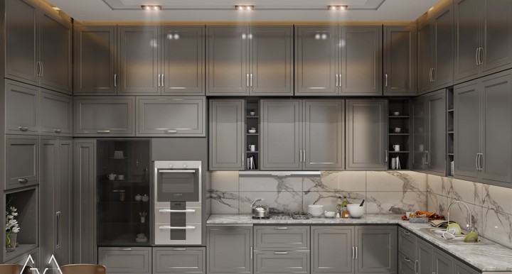 Gray Kitchen