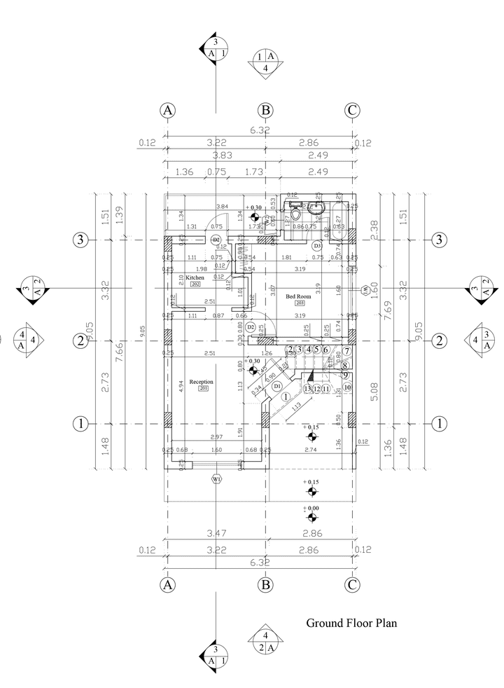 Villa Working Drawings