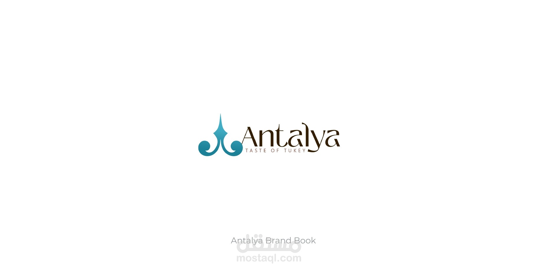 Antalya Restaurant Logo and brandbook