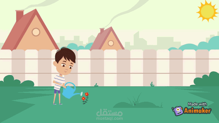 قصة حسام والنبات