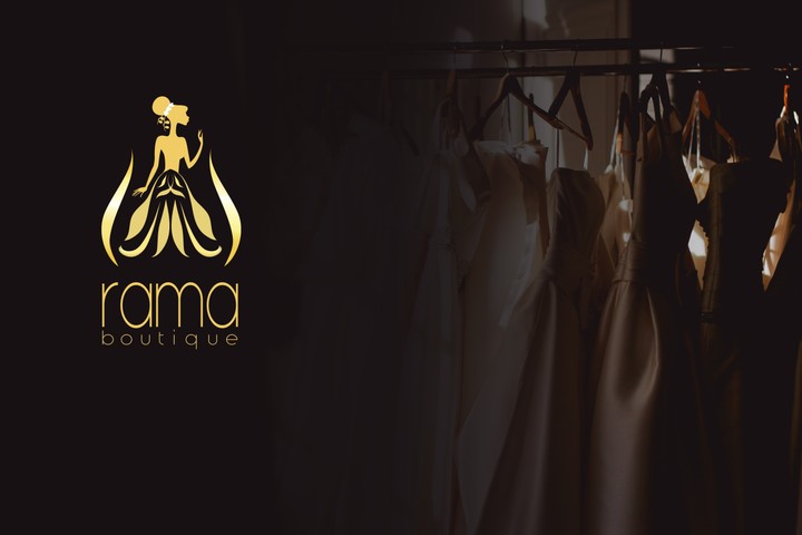 تصميم هوية rama boutique