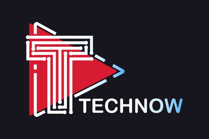 تصميم شعار لمدونة باسم technow