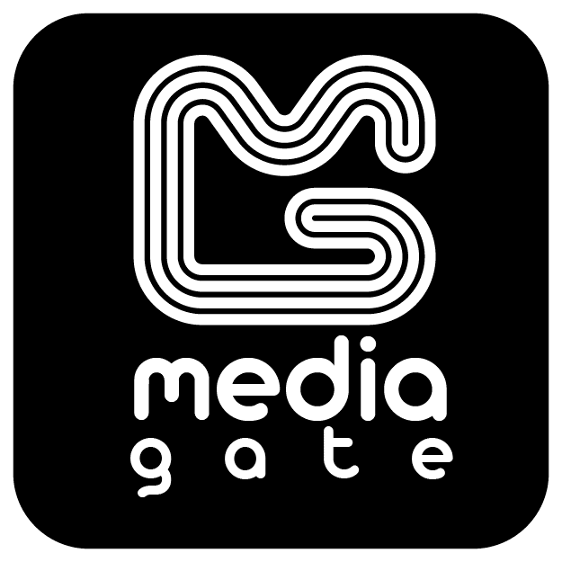 media gate logo design
