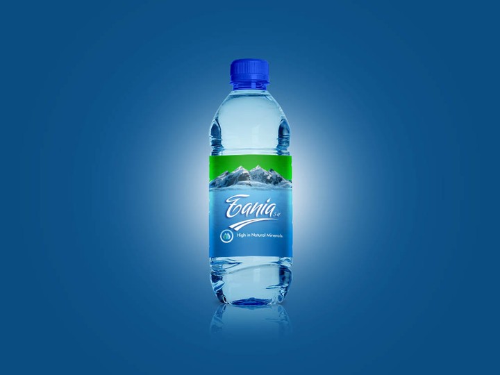 شعار شركة Tania للمياه المعدنية