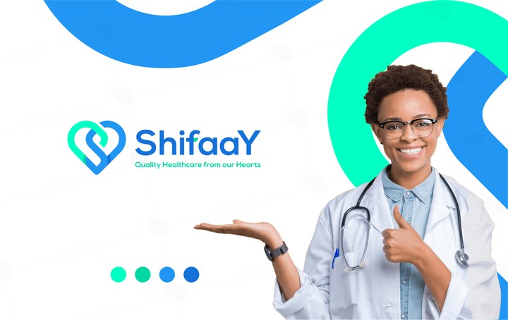 تصميم شعار موقع (Shifaay) للرعاية الصحية