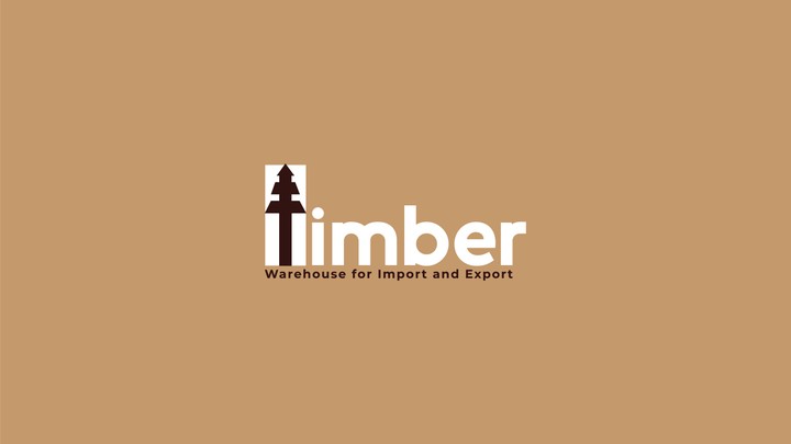 شعار Timber للاخشاب