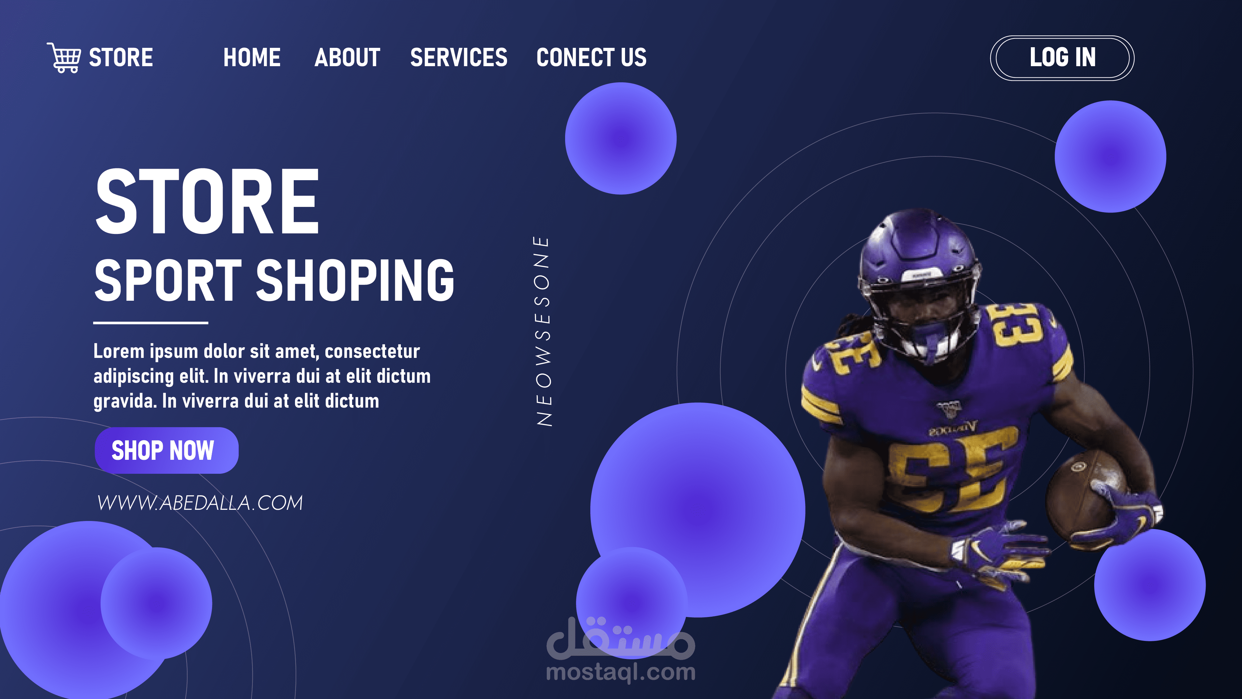 Landing Page  sport