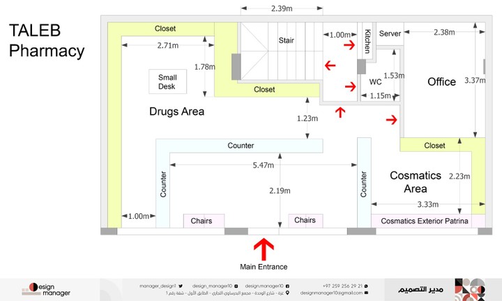 Functional Plan For Taleb Pharmacy