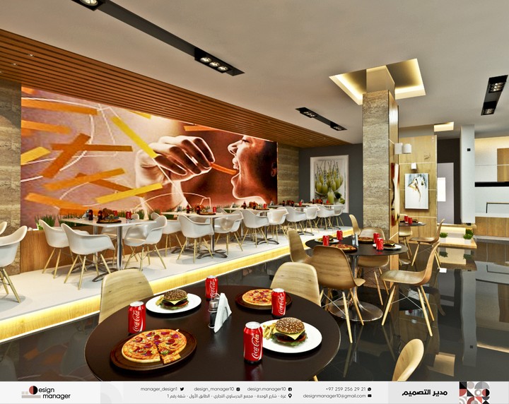 Conceptual Interior Design For Restaurant