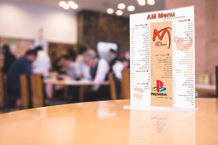 Menu design تصميم منيو