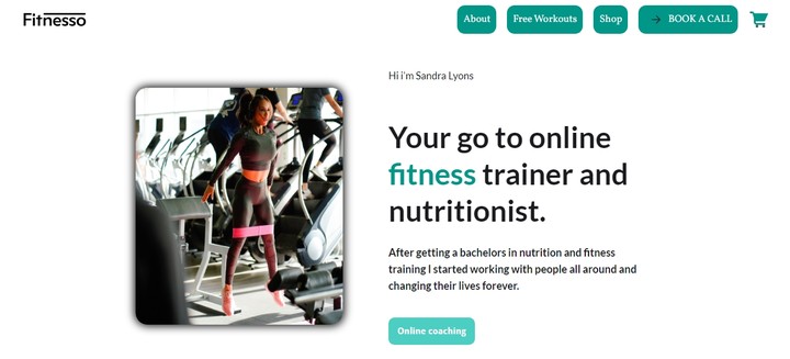 fitness website