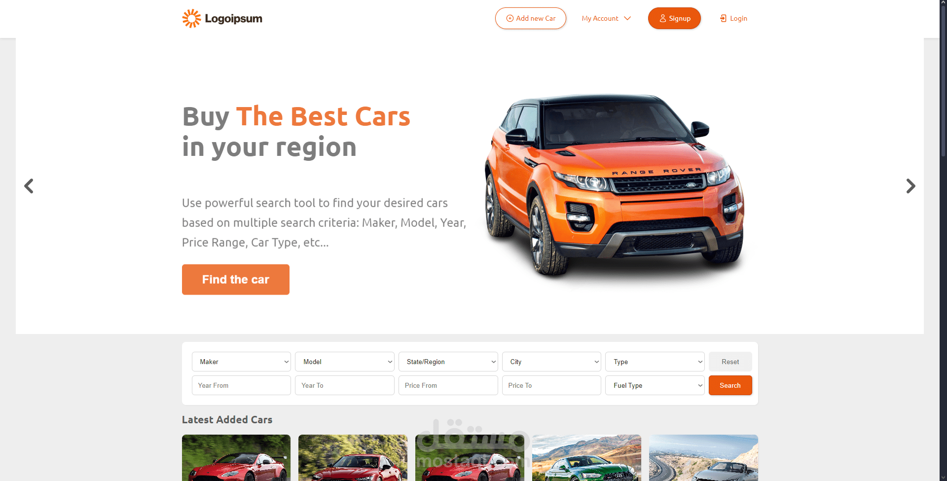 car dealership