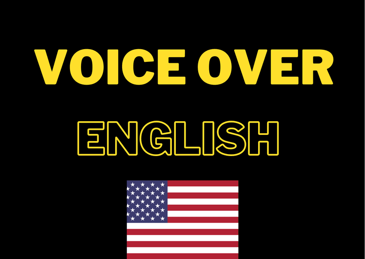 English voice over