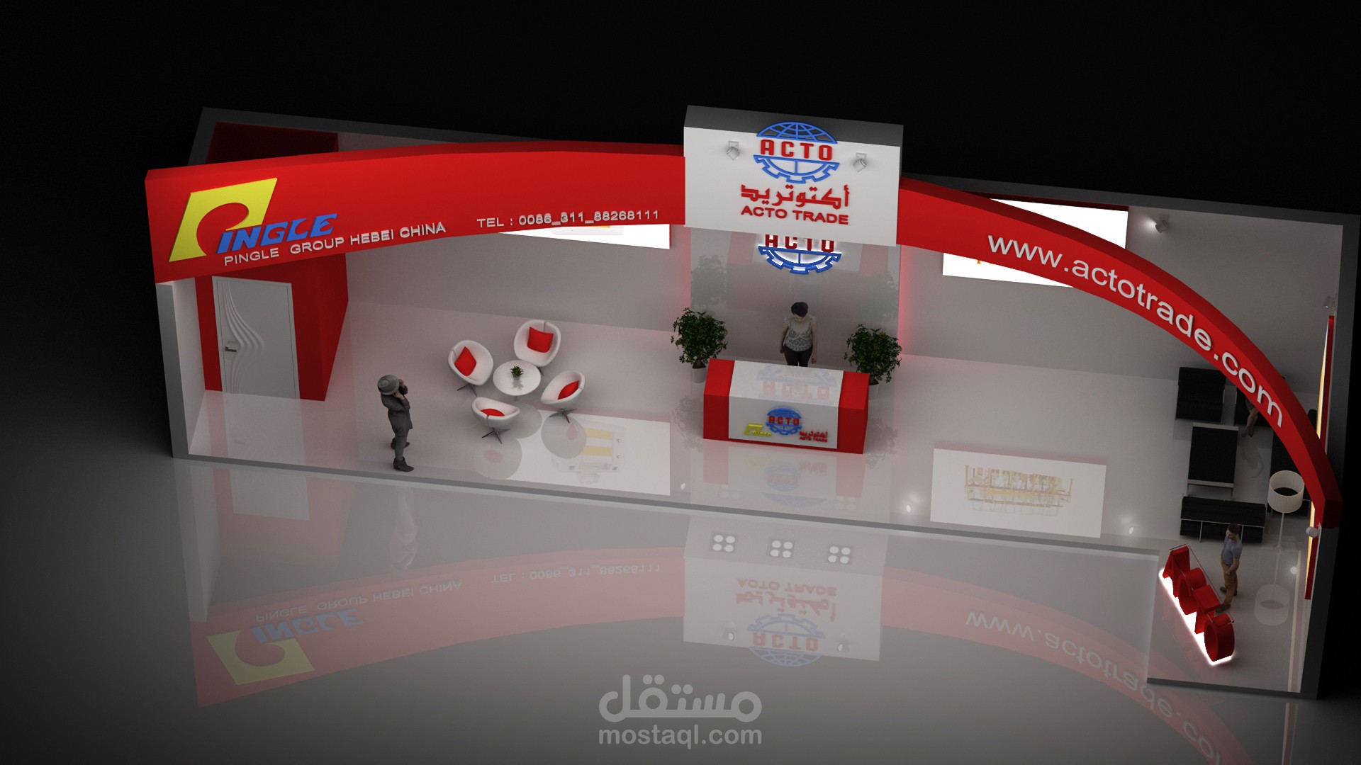 3d exhibition designer | مستقل