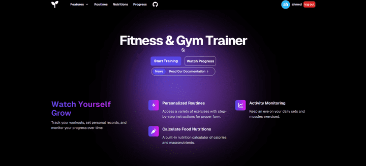 gymrat web app