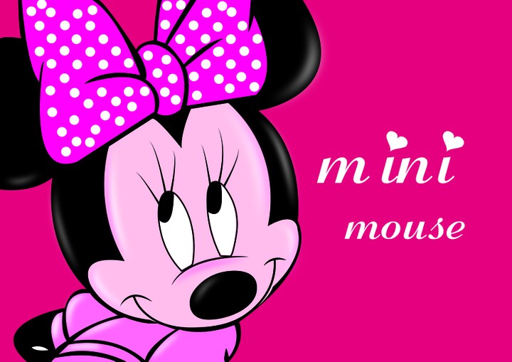 character illustration - Mini mouse