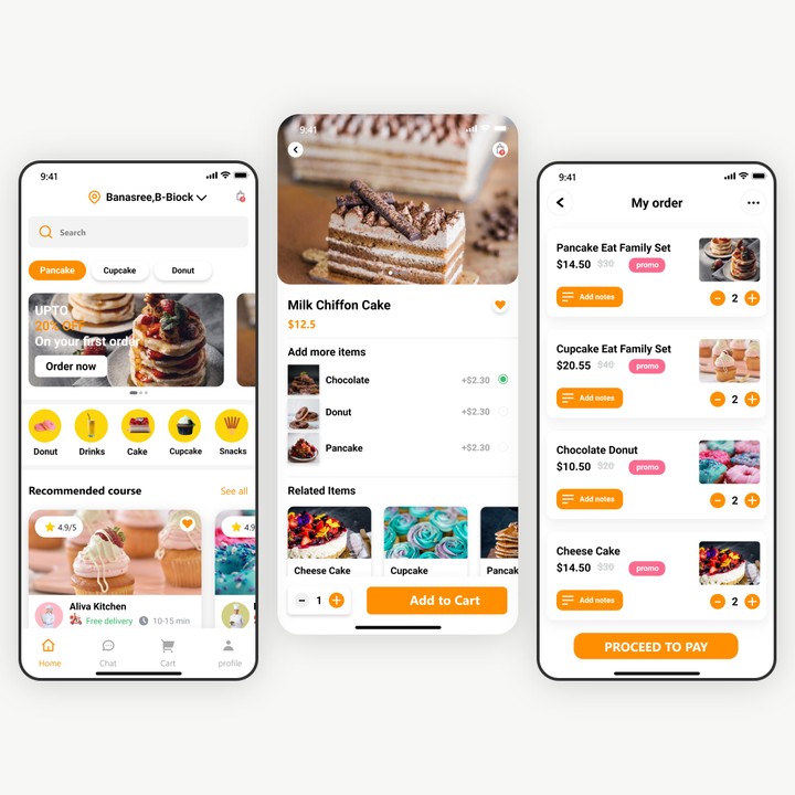 Re- Design / Food Order App