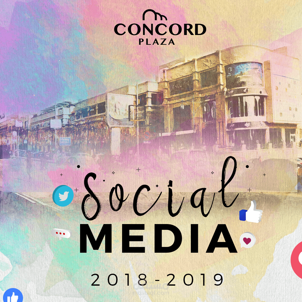 Concord Plaza Social Media Branding 2019