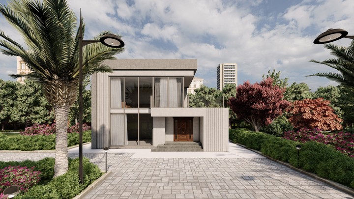 villa elevation design