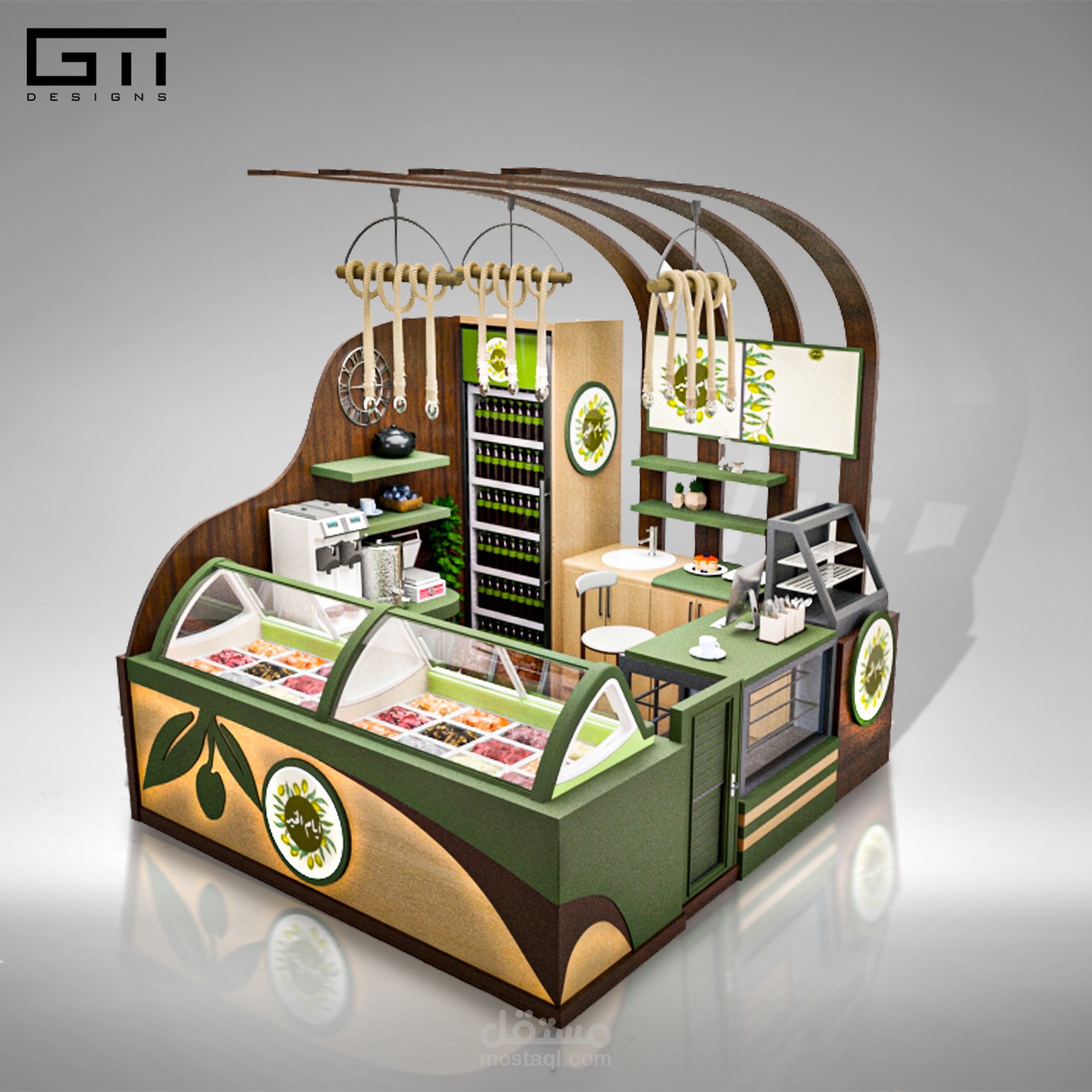 AYAM AL KHAIR BOOTH تصميم بوث