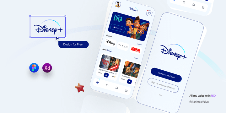 Disney+ App Redesign