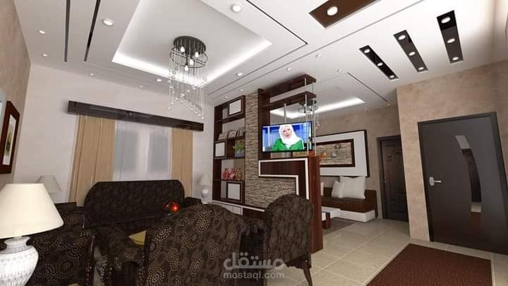 تصميم داخلي لشقة سكنية