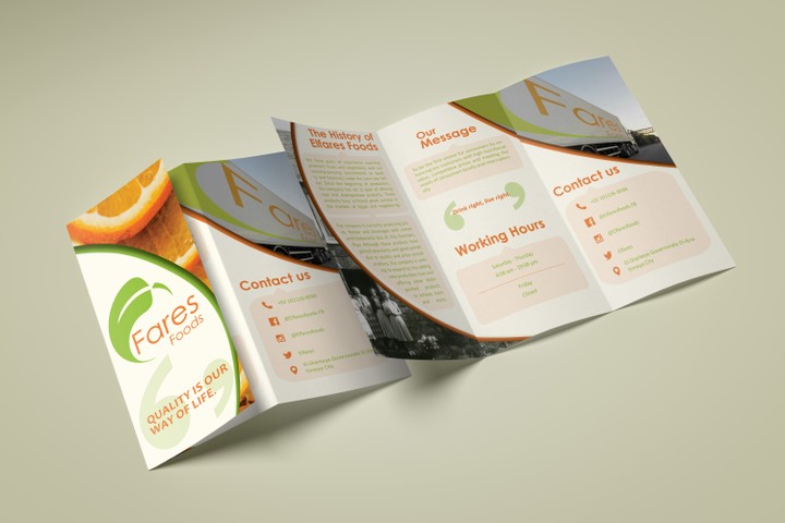 El-Fares Foods - Brochure design