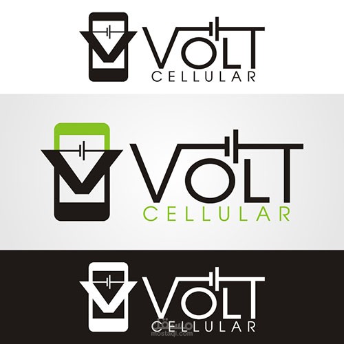 تصميم شعار VOLT Cellular