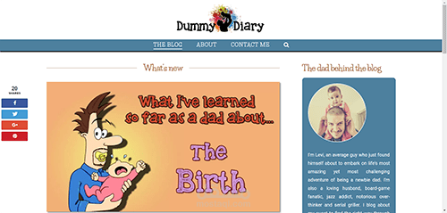 موقع Dummy Diary