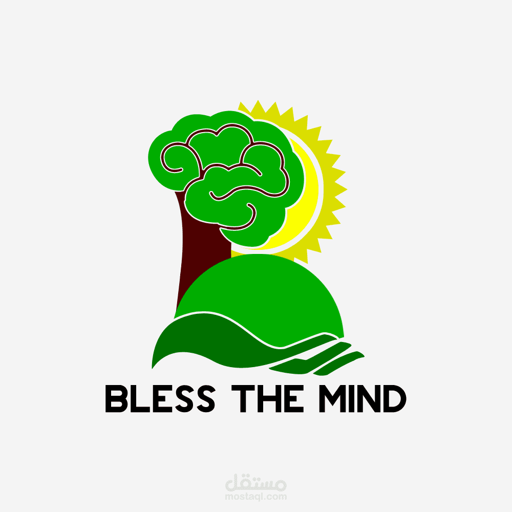 شعار لمؤسسة Bless the mind