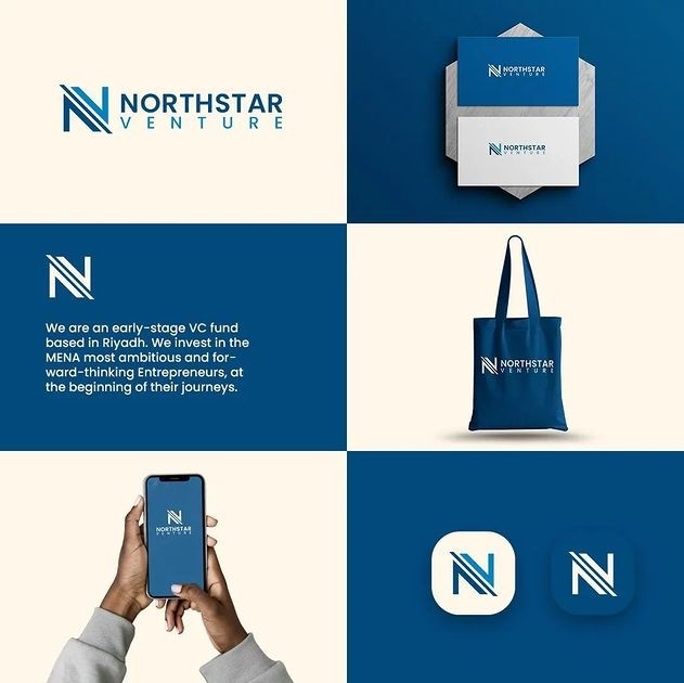 تصميم شعار northstar