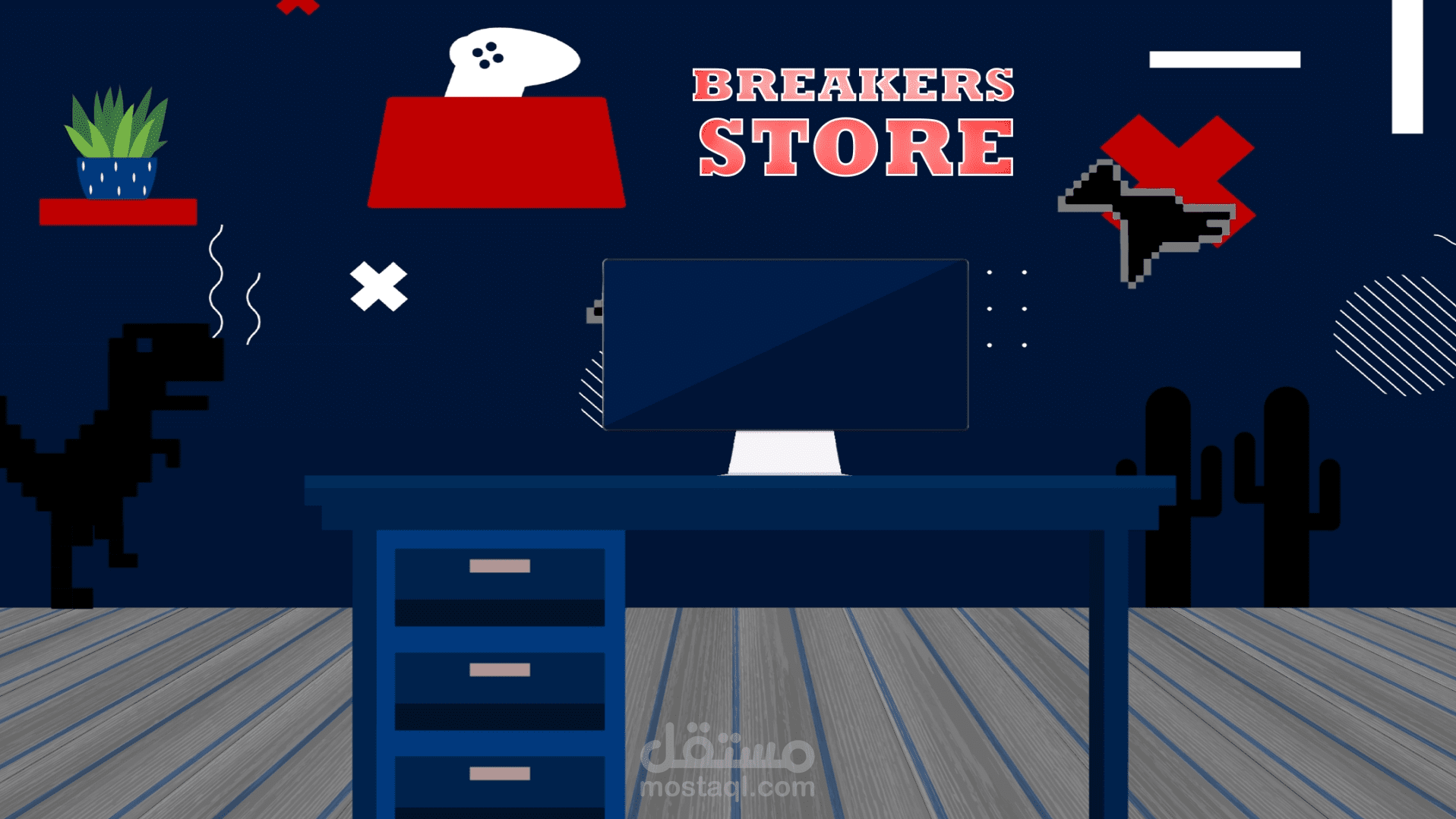 Breakers' Store موشن جرافيك