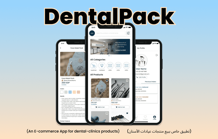 DentalPack (E-commerce application)