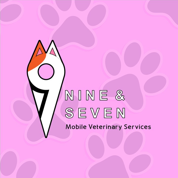 تصميم شعار _Mobile Veterinary Services_عيادة بيطرية متنقلة