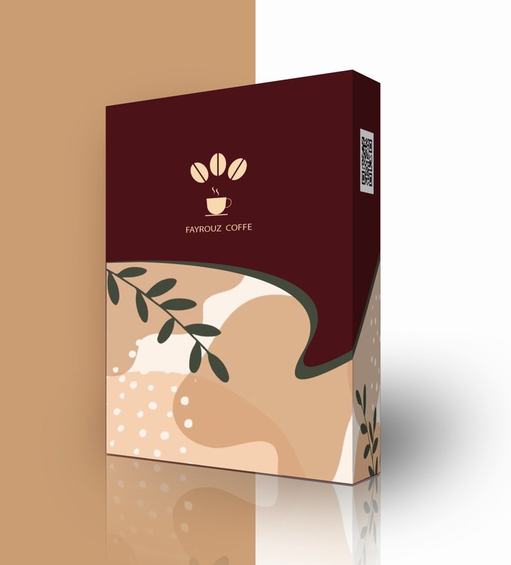 تصميم عبوة قهوة هدايا (Coffe packaging design)