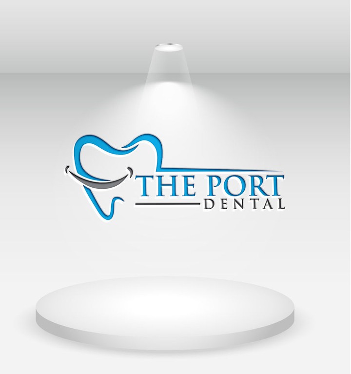 The Port Dante logo شعار عيادة اسنان