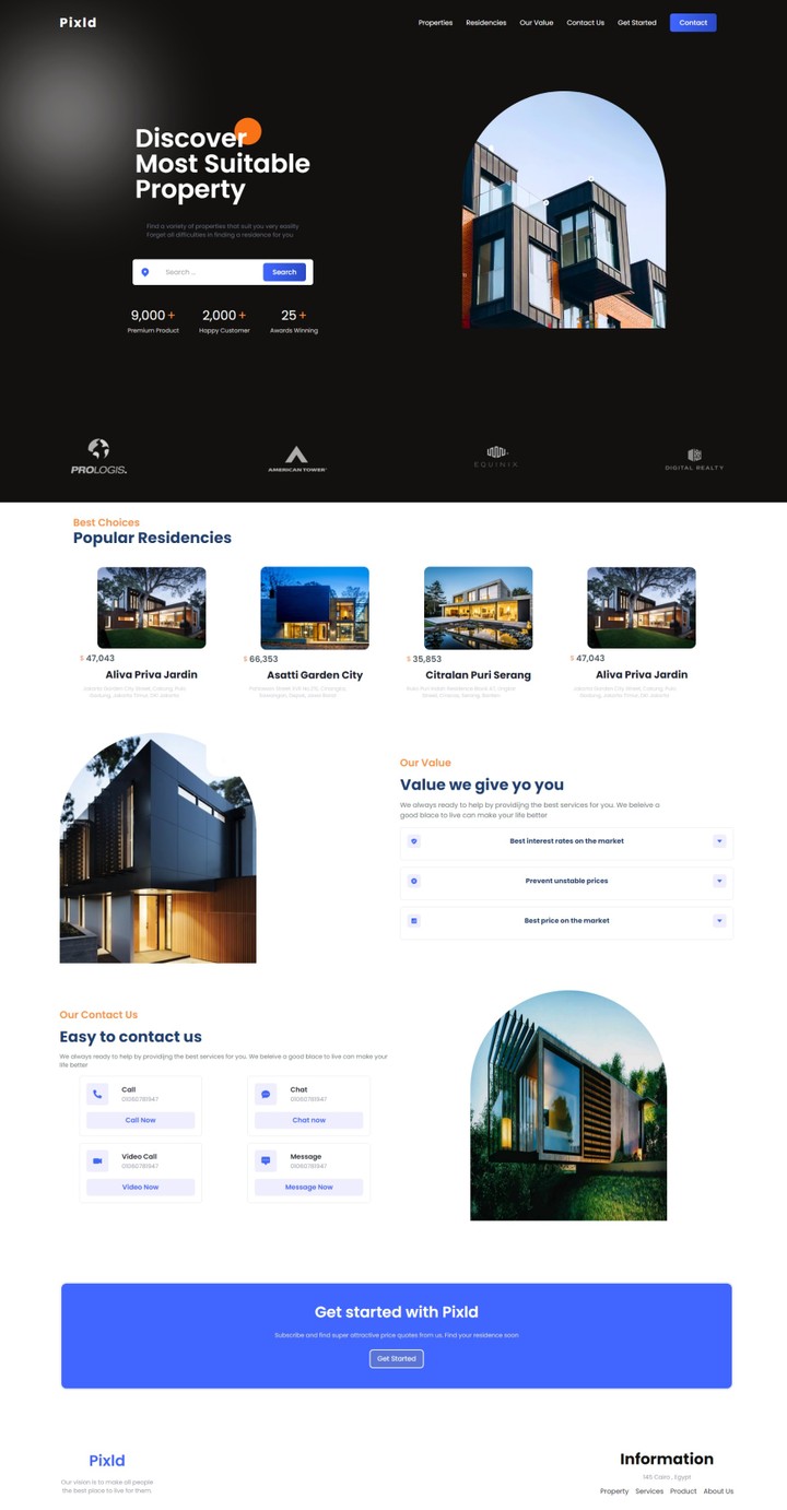 Real Estate Website