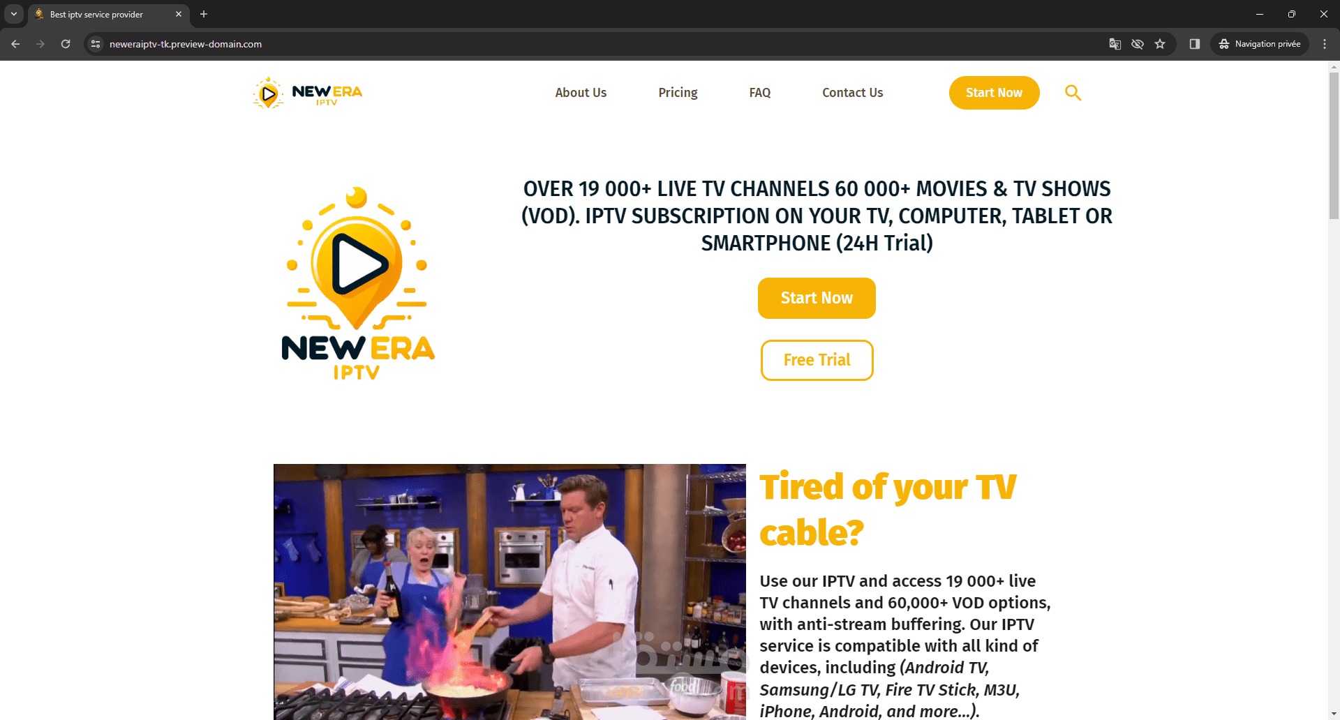 Website IPTV
