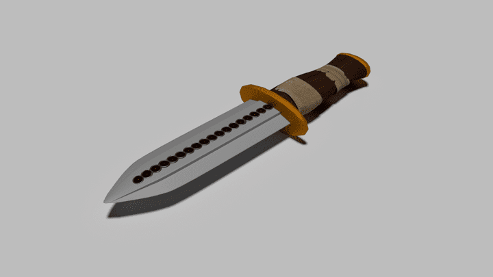 3d knife