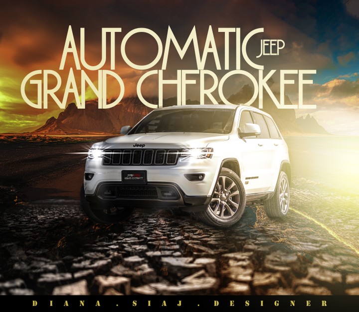 تصميم  اعلان سوشال ميديا لسيارة GRAND CHEROKEE