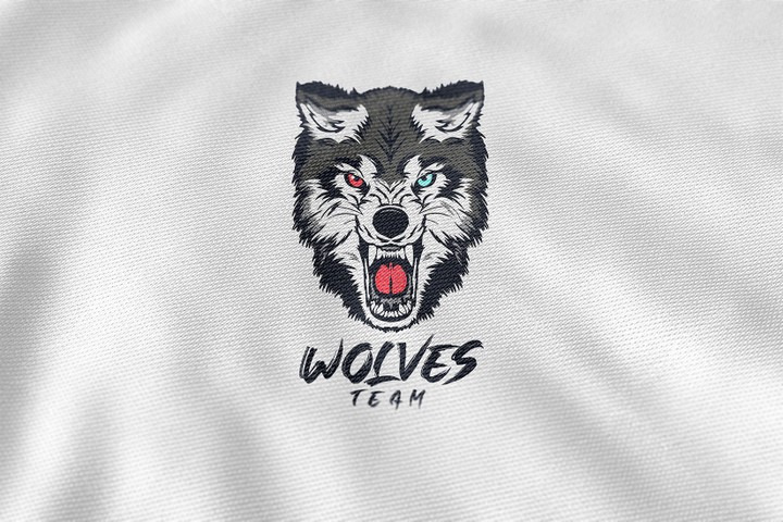 Wolves Team Logo