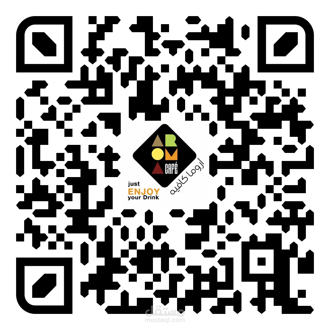 عمل منيو الكتروني للمطاعم والمقاهي مع كود Qr مستقل