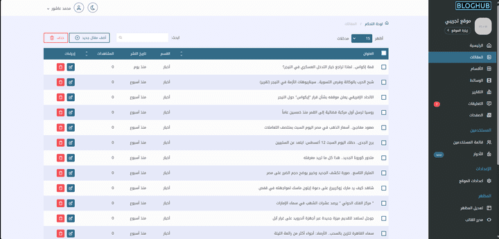 Laravel Dashboard